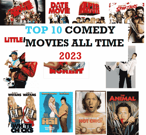 Top 10 comedy movies of all time 2023
