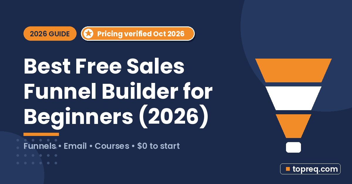 Best Free Sales Funnel Builder for Beginners (2026)